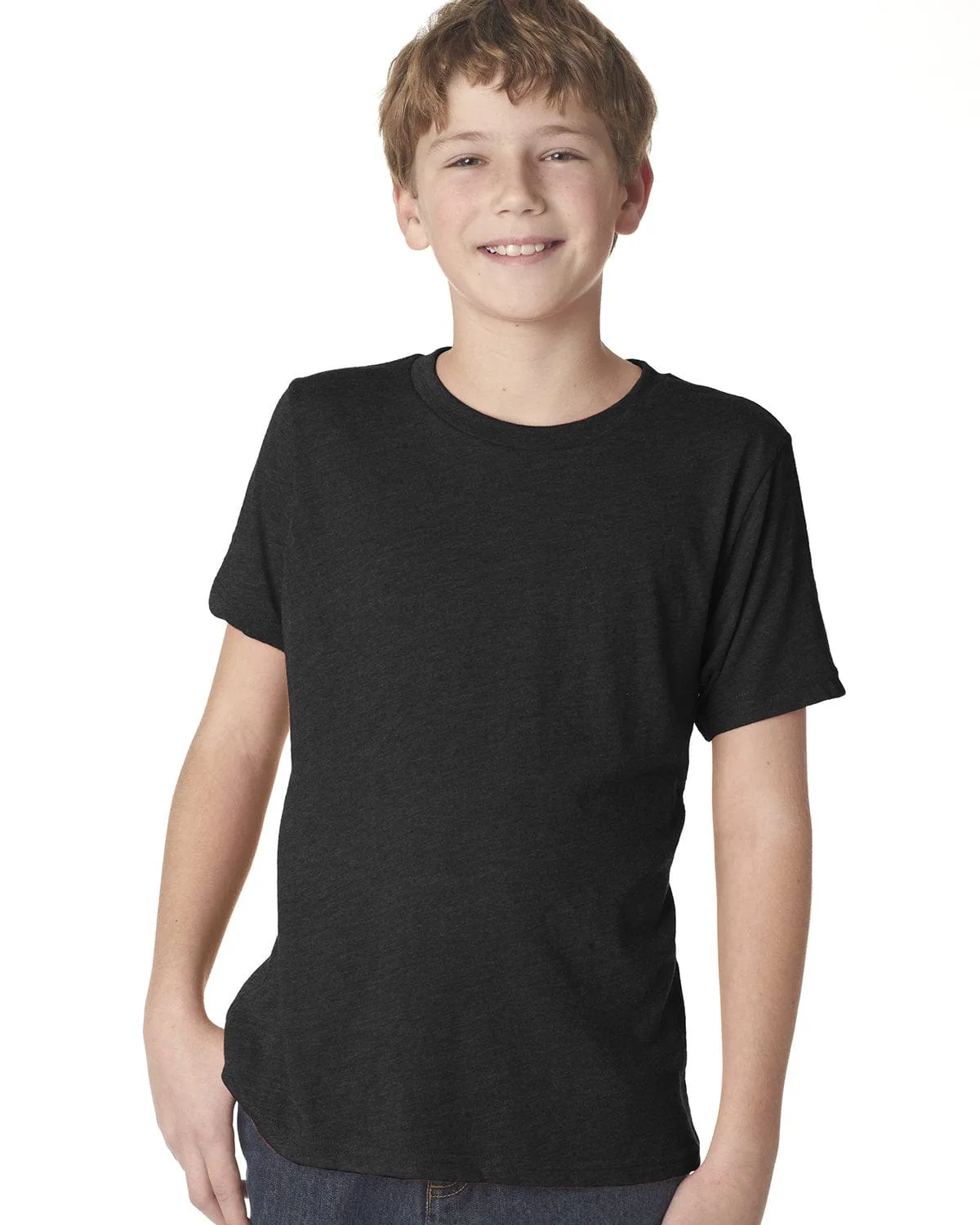 Next Level Boys Triblend Crew Tee