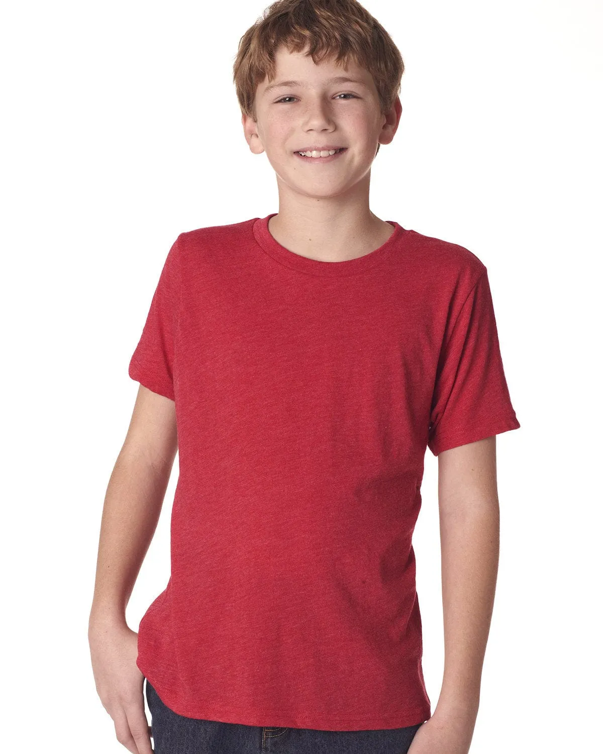 Next Level Boys Triblend Crew Tee