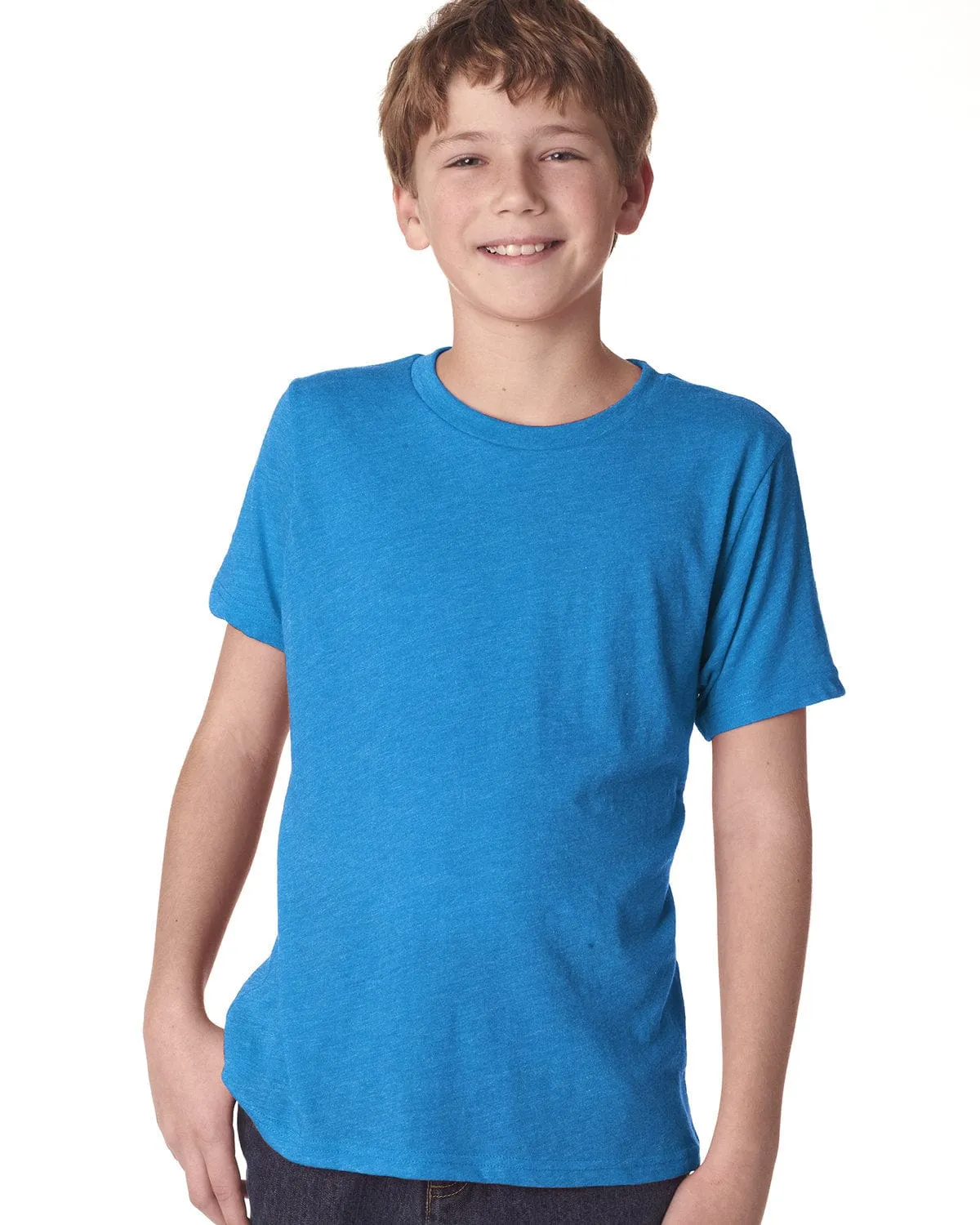 Next Level Boys Triblend Crew Tee